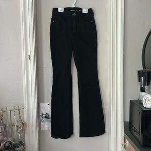 Old Navy high rise black jeans. Size 0